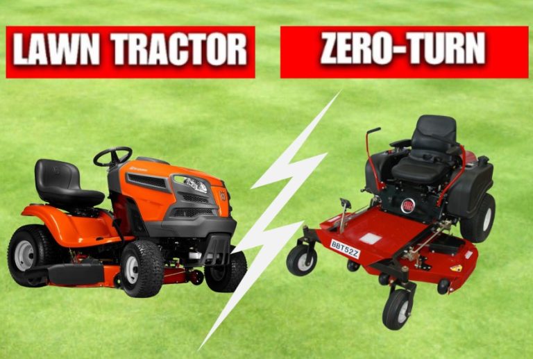 Zero Turn Mower vs Lawn Tractor