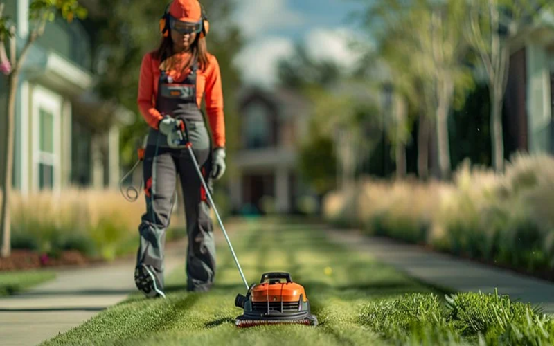 Perform a pre-mowing inspection